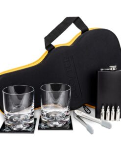 Whisky készlet gitártartóban