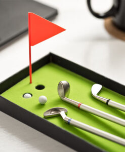 Deluxe golf tollkészlet golfpályával