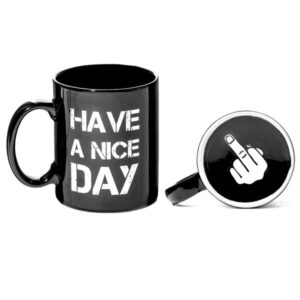 Have a nice day bögre - fekete