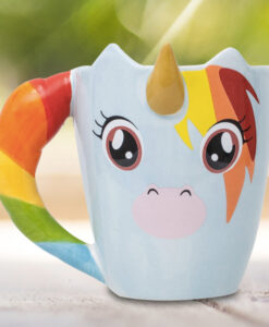 Egyszarvú formájú bögre