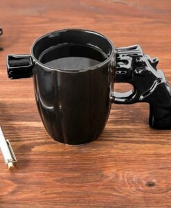 Sheriff bögre - fekete