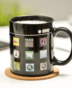 Színváltós aplikációs bögre