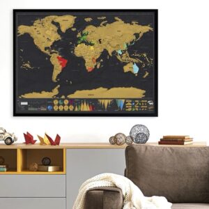 Kaparós térkép világutazóknak Deluxe