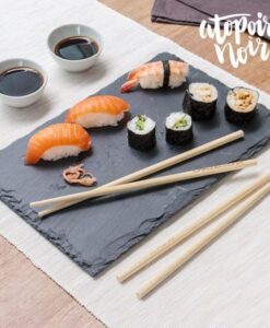 Sushi készlet pala tálcával (7 részes)