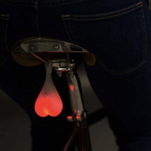Világító herezacsi bicikli lámpa
