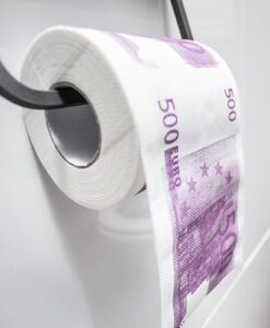 500 eurós WC papír