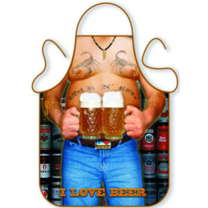 I love beer kötény