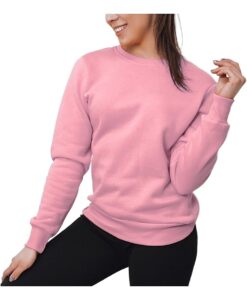 Világos rózsaszín kapucnis pulóver divat ii✅ -
