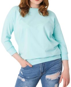 Menta női pulóver felirattal✅ - Basic