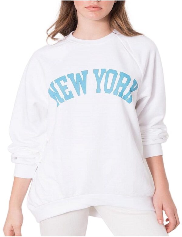 Krémes női kapucnis New York✅ - By Sally