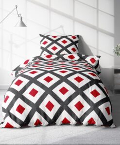 Pamut ágynemű ROSAL GRAFIT 7-rézes 140X200 cm