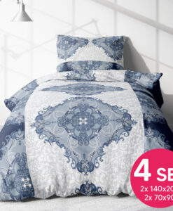 Pamut ágynemű ORIENT 4 részes 140x200cm