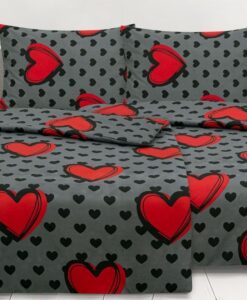 Pamut ágynemű ROSAL HEART 7-rézes 140X200 cm