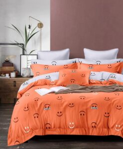 Pamut ágynemű SOFT SMILE 3 részes 140X200 cm