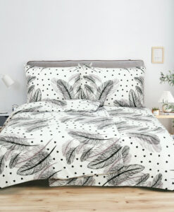 FLANEL  mintájú ágyneműhuzat CLARISA 140X200 cm