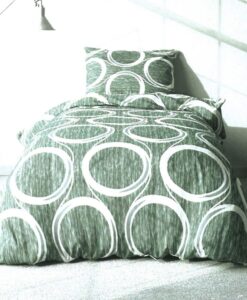 FLANEL  mintájú ágyneműhuzat ROSAL CIRCULO 140X200 cm