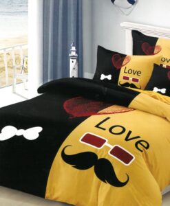 Ágynemű FAVER MEN LOVE 6 részes 200x220 cm