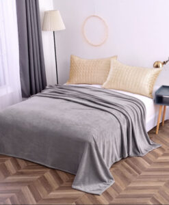 Homa meleg takaró allergiások számára világosszürke