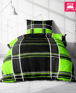 KREPP pamut ágynemű JANE ROAD garnitúra két ágyra 140x200cm