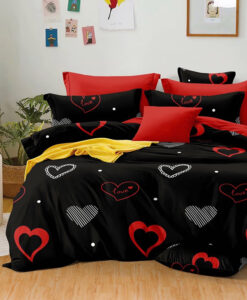 Ágynemű CHILL LOVED BLACK 3 részes 140x200cm