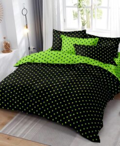 Ágynemű DOTS and COLOURS Lime 3 részes 140x200 cm