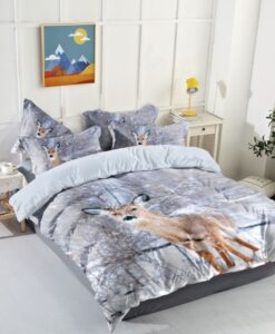 Ágyneműhuzat NATURE FOX 3 részes 140x200 cm
