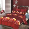 Ágynemű NOLLAIG SANTA IS COMING RED 3 részes 140x200 cm