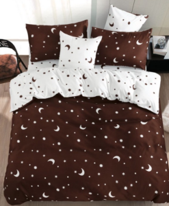 Ágynemű SILVIA MOON BROWN 7 részes 140x200 cm