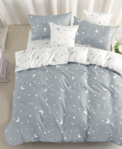 Ágynemű SILVIA MOON LIGHT GREY 7 részes 140x200 cm