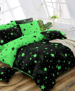 Ágynemű SILVIA STAR BLACK 7 részes 140x200cm