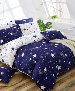 Ágynemű SILVIA STAR BLUE 7 részes 140x200cm