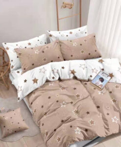 Ágynemű SILVIA STAR NEWBROWN 7 részes 140x200cm