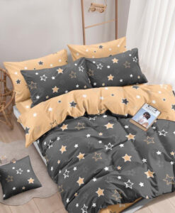 Ágynemű SILVIA STAR NEWGRAY 7 részes 140x200cm