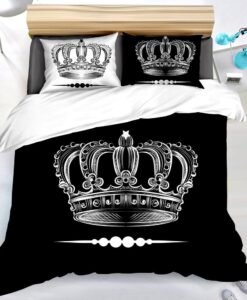 Ágynemű Q&K CROWN 7 részes gombos 140x200 cm