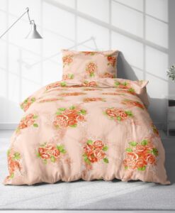 ROSEMYRY narancs  pamut ágynemű 140x200cm