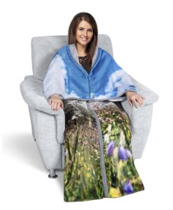 Bellatex Korall tv nézős takaró és pléd 1-benHegyek