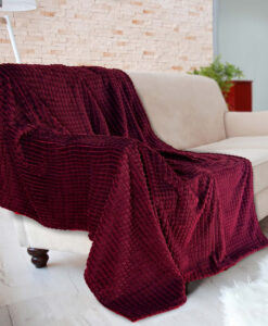 Matex Diamond pléd bordó