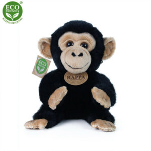 Rappa ülő plüss csimpánz majom