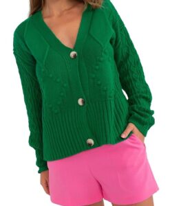 Zöld pulóver pulóver✅ -