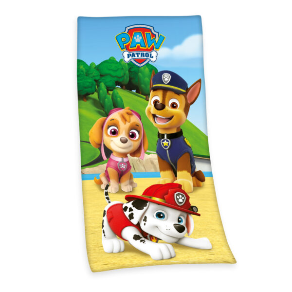 Paw Patrol törölköző - A strandon