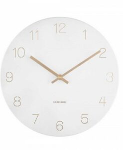 Karlsson 5788WH dizájner falióra