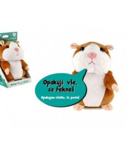 Teddies Mireček mondatokat ismételgető hörcsög