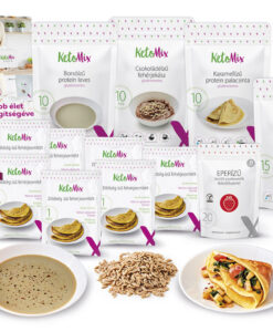 3 hetes ketogén diéta - 2. fázis - Proteindús ételek KETOMIX