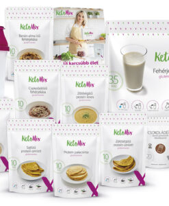 3 heti ketogén diéta - 105 adag - Proteindús ételek KETOMIX
