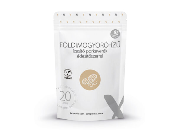 Új generációs földimogyoró-ízű ízesítő porkeverék (20 adag) - Proteindús ételek KETOMIX