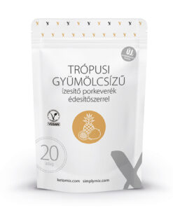 Új generációs trópusi gyümölcsízű ízesítő porkeverék (20 adag) - Proteindús ételek KETOMIX