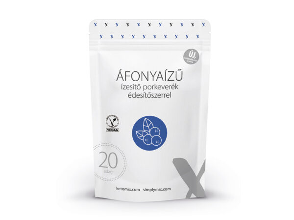 Új generációs áfonyaízű ízesítő porkeverék (20 adag) - Proteindús ételek KETOMIX