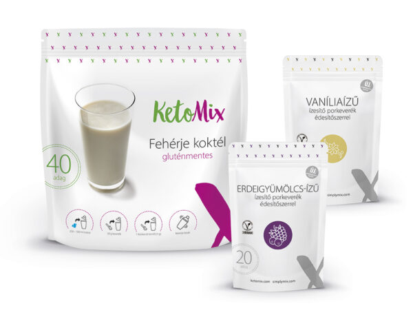 Fehérje koktél 1200 g (40 adag) – Proteindús ételek KETOMIX