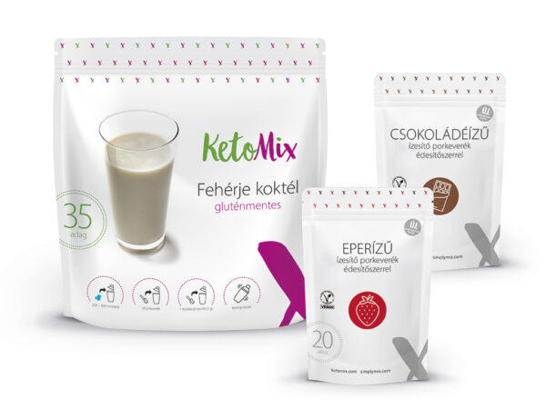 KetoMix fehérje koktél 1050 g (35 adag) – Proteindús ételek KETOMIX