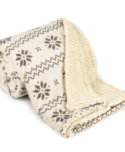 4Home Nordic mikroszálas gyapjú hatású pléd bézs